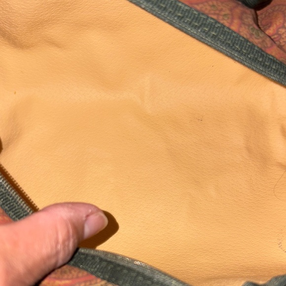 Etro Women's Brown Paisley Travel Bag - Picture 7 of 7